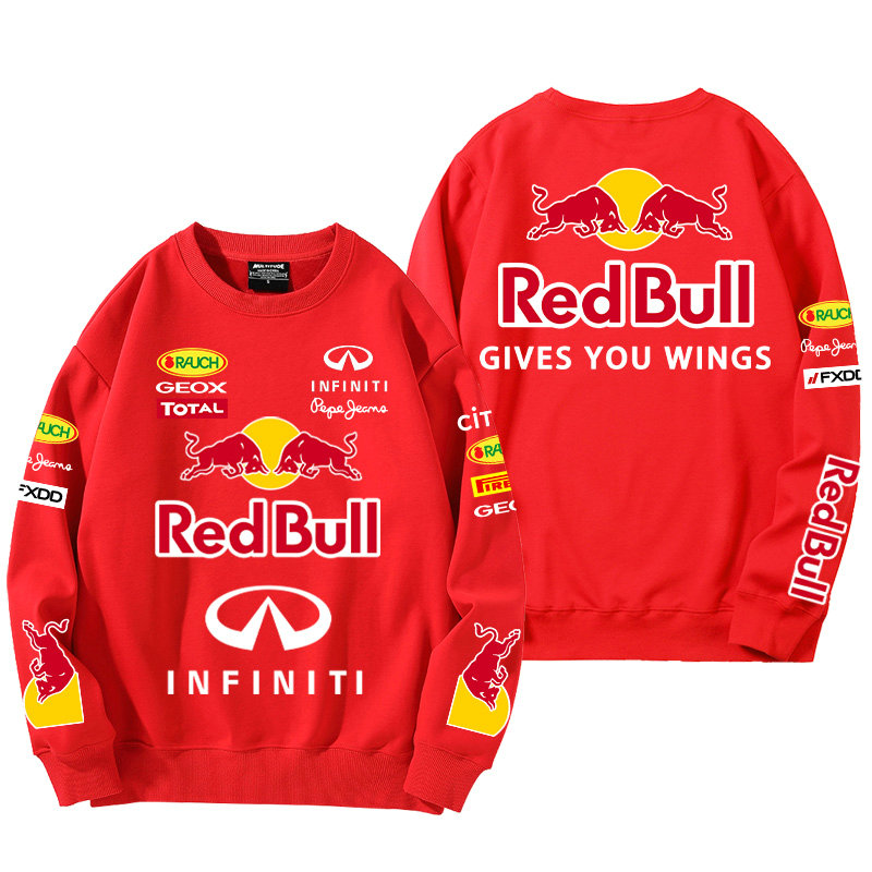 Sweatshirt Infiniti Red Bull Racing Coton Homme Col Rond